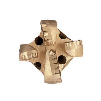 140mm Outer Diameter 4 Blade PDC Matrix Body 2 3/8 API Reg Pin Hard Rock Drill Bits