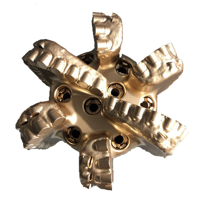 Water Well Down Hole Matrix PDC Drill Bits For Rock Drilling